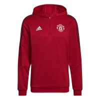 Тренировочная кофта Adidas Zip Training Hoodie ФК Манчестер Юнайтед