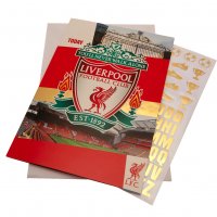 Поздравительная открытка Stickers ФК Ливерпуль