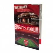 Поздравительная открытка-анимация Emirates Stadium ФК Арсенал