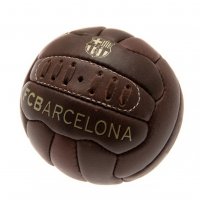Футбольный кожаный мини-мяч Retro ФК Барселона