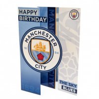Поздравительная открытка ФК Манчестер Сити