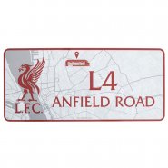 Металлическая табличка Anfield Route ФК Ливерпуль