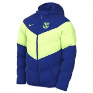 Детская куртка-пуховик nike Synthetic-Fill Hooded Jacket ФК Барселона