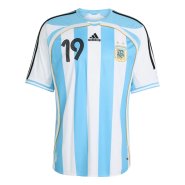 Футболка adidas Retro Home Shirt 2006 Messi 19 Сборная Аргентины