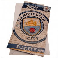 Поздравительная открытка ФК Манчестер Сити