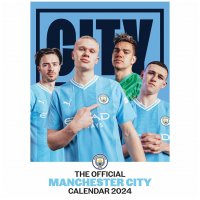 Настінний календар 2024 ФК Манчестер Сіті