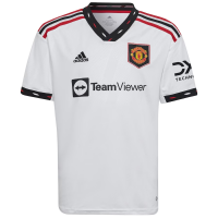 Детская футболка Adidas Away Shirt Junior 2022-23 ФК Манчестер Юнайтед