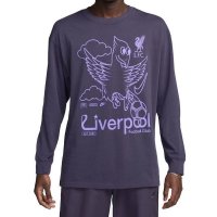 Футболка с длинным рукавом Nike Long Sleeve Air Purple ФК Ливерпуль