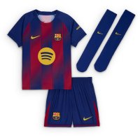 Комплект детской формы nike Home Kit Little Kids 2025-26 ФК Барселона