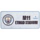 Металева табличка Etihad Stadium ФК Манчестер Сіті