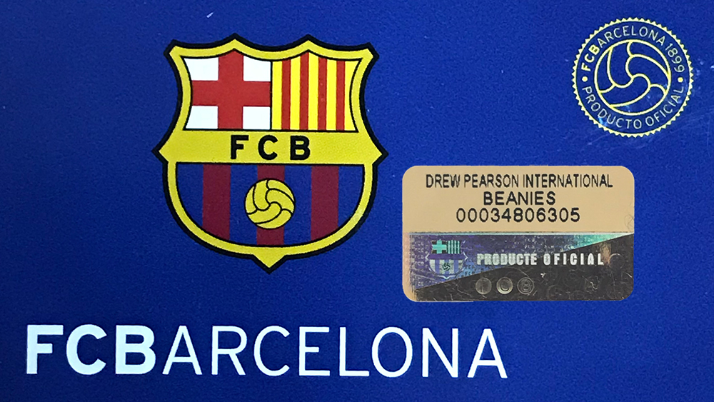 Голограмма Фігурка SoccerStarz Піке ФК Барселона (виїзна форма)