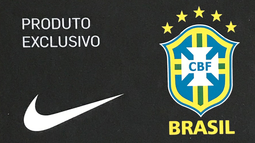 Голограмма Тренировочная футболка Nike Training Top Сборная Бразилии