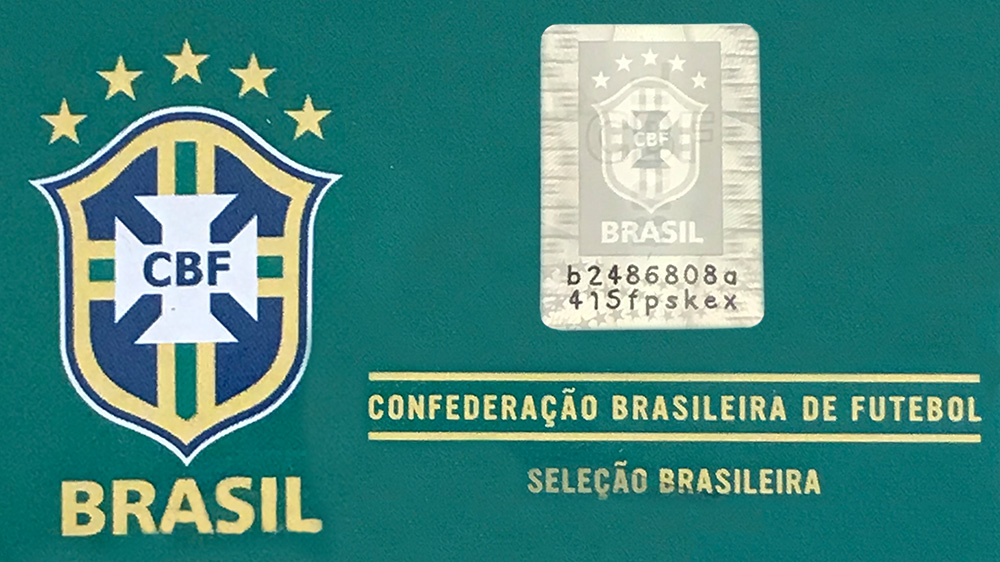 Голограмма Фигурка SoccerStarz Алвес Сборная Бразилии
